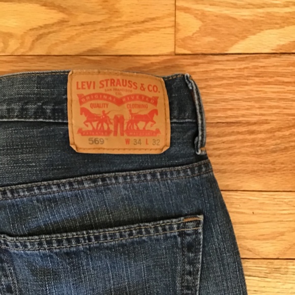 Levi’s 569 Darkwash, W34 L32 - Picture 5 of 5